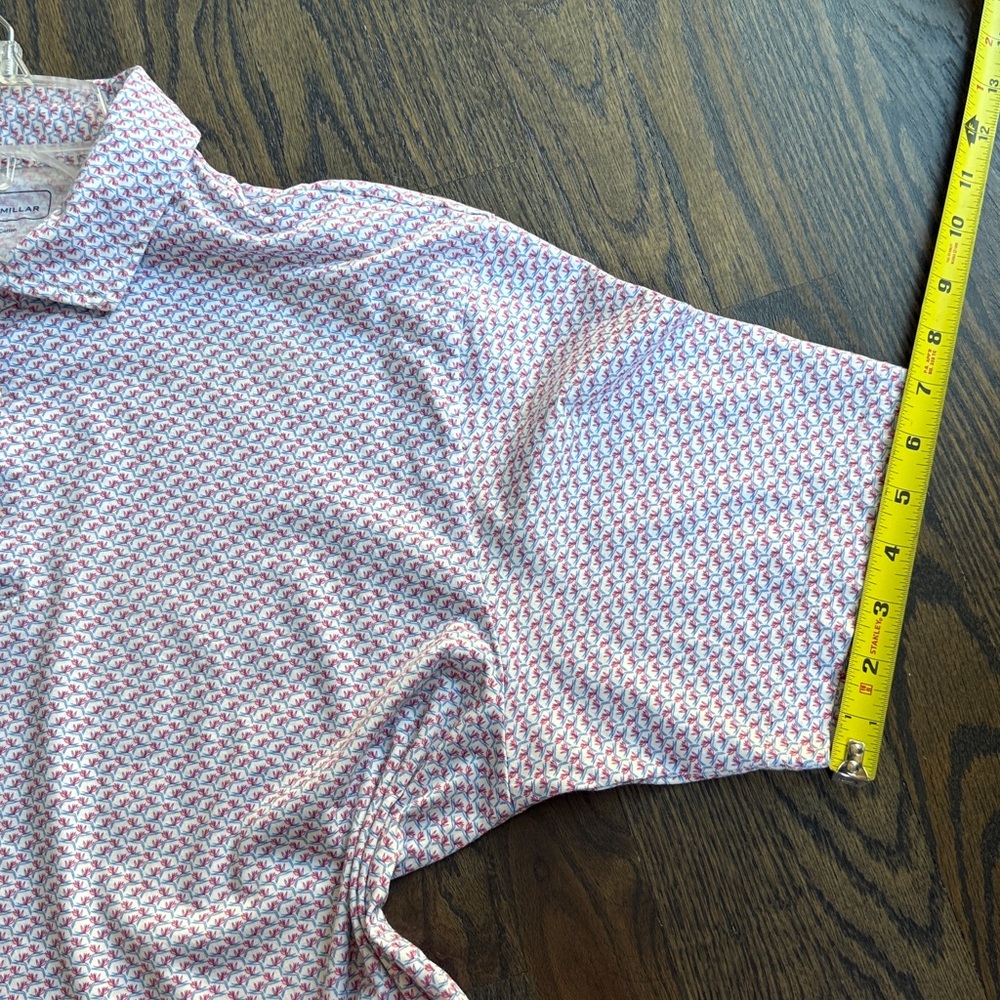 Peter Millar Polo Golf Shirt 100% Pima Cotton Size L - Picture 16 of 16